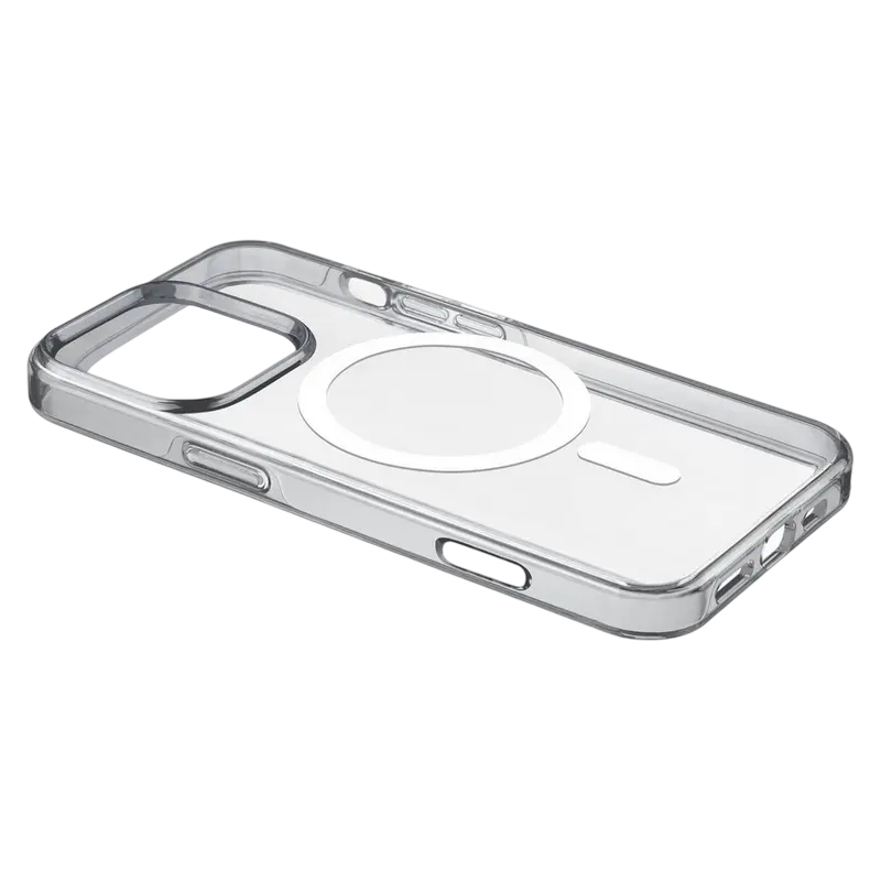 Чехол Cellularline Gloss Mag - iPhone 16 Pro, Прозрачный Чехол Cellularline Gloss Mag - iPhone 16 Pro, Прозрачный