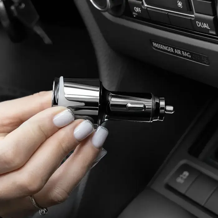 Car Charger Proove FM Launcher Nexus (PD+QC3.0) Type-C+USB Black Car Charger Proove FM Launcher Nexus (PD+QC3.0) Type-C+USB Black