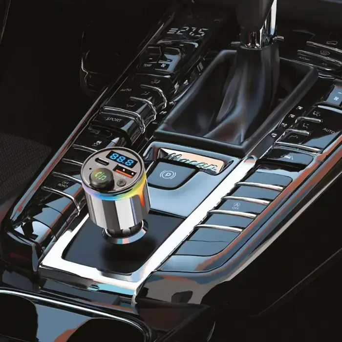 Car Charger Proove FM Launcher Nexus (PD+QC3.0) Type-C+USB Black Car Charger Proove FM Launcher Nexus (PD+QC3.0) Type-C+USB Black