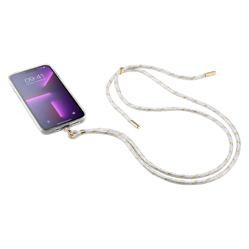 Держатель для смартфона Cellularline Universal Lace, Серебристый Держатель для смартфона Cellularline Universal Lace, Серебристый