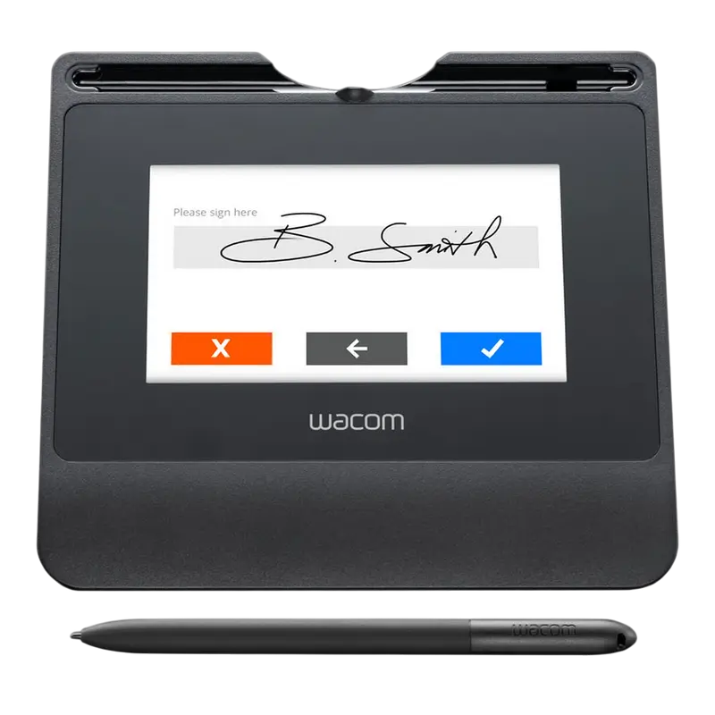 Tabletă Grafică pentru semnătură Wacom STU540, Negru Tabletă Grafică pentru semnătură Wacom STU540, Negru