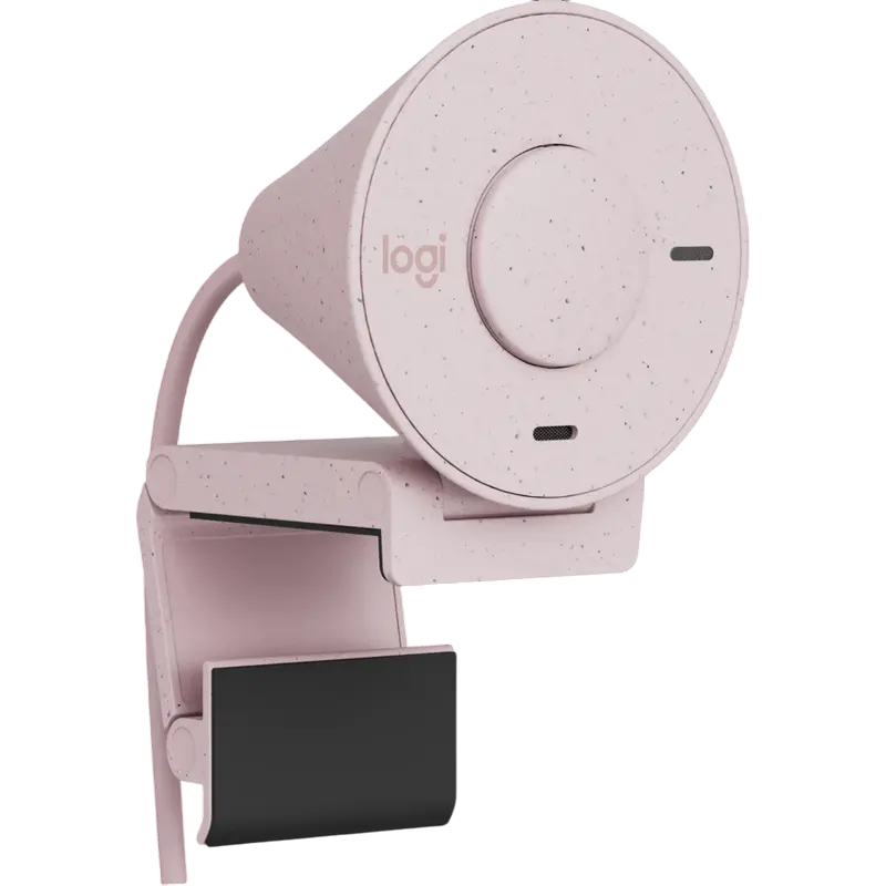 Camera Logitech BRIO 300, 1080p/30fps, FoV 70°, 2MP, Fixed Focus, Shutter, 1.5m, Type C, Rose Camera Logitech BRIO 300, 1080p/30fps, FoV 70°, 2MP, Fixed Focus, Shutter, 1.5m, Type C, Rose