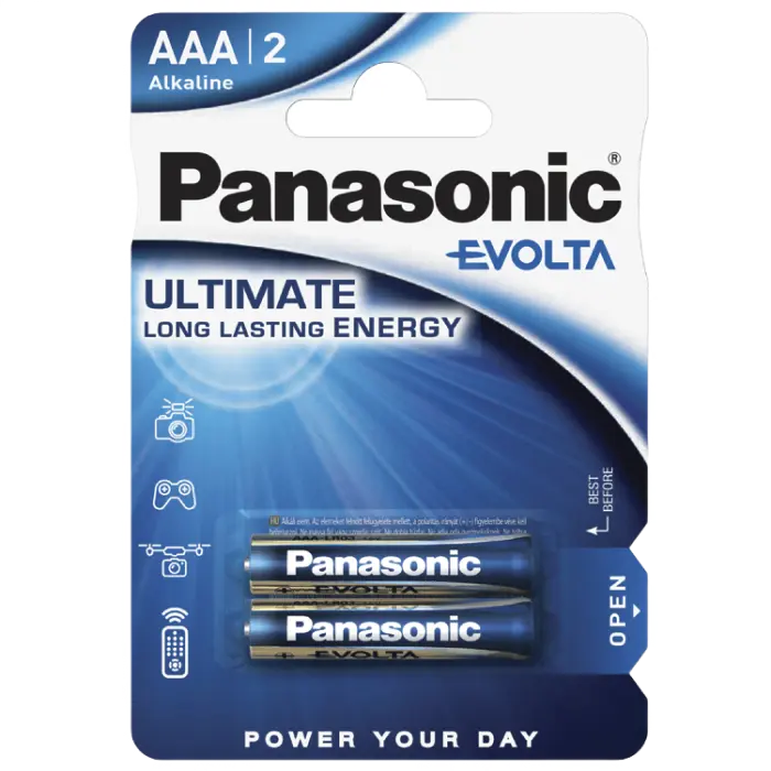 Батарейки Panasonic LR03EGE, AAA, 2шт. Батарейки Panasonic LR03EGE, AAA, 2шт.