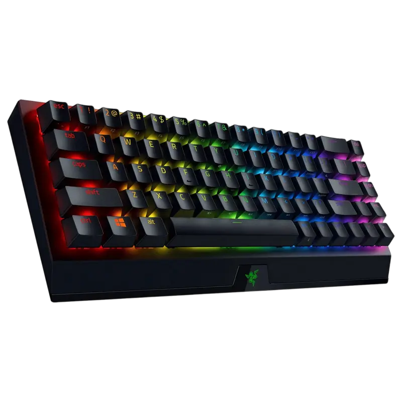 Tastatură Razer BlackWidow V3 Mini HyperSpeed, Cu fir / Fără fir, Negru Tastatură Razer BlackWidow V3 Mini HyperSpeed, Cu fir / Fără fir, Negru