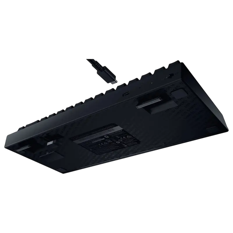 Tastatură Razer BlackWidow V3 Mini HyperSpeed, Cu fir / Fără fir, Negru Tastatură Razer BlackWidow V3 Mini HyperSpeed, Cu fir / Fără fir, Negru
