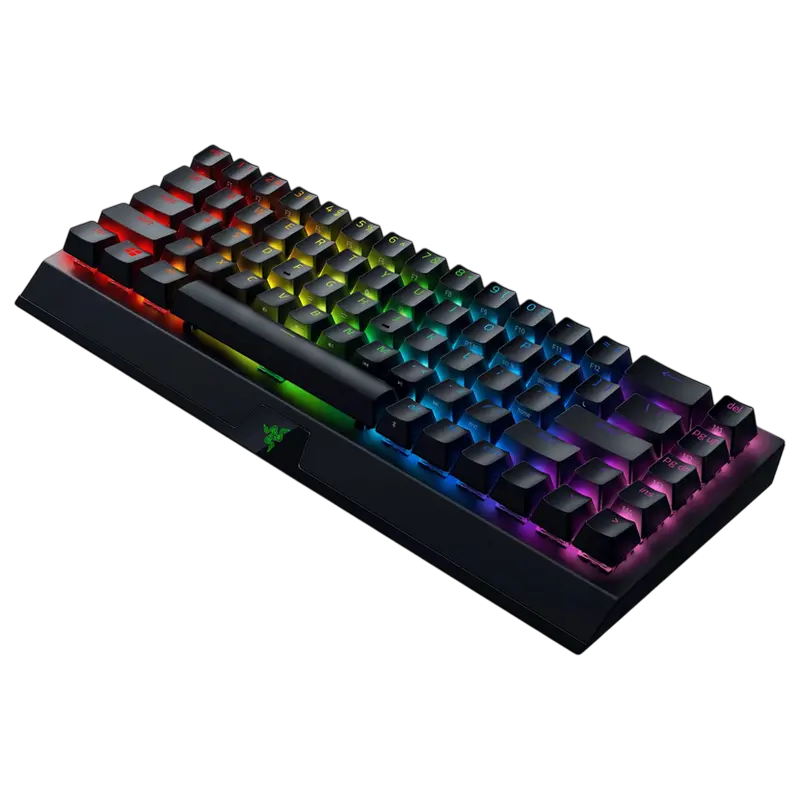 Tastatură Razer BlackWidow V3 Mini HyperSpeed, Cu fir / Fără fir, Negru Tastatură Razer BlackWidow V3 Mini HyperSpeed, Cu fir / Fără fir, Negru