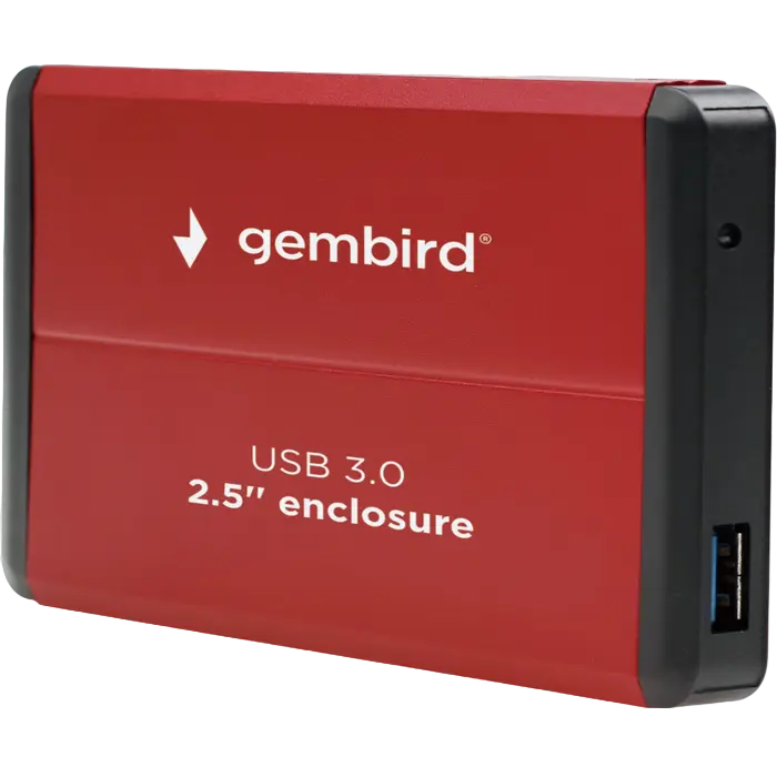 Carcasă externă Gembird EE2-U3S-2-R, Roșu (EE2-U3S-2-R) Carcasă externă Gembird EE2-U3S-2-R, Roșu (EE2-U3S-2-R)