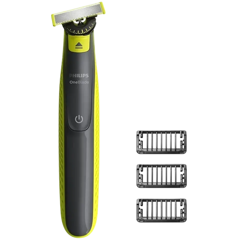 Мужской Триммер Philips OneBlade QP2724/23, Черный | Зелёный Мужской Триммер Philips OneBlade QP2724/23, Черный | Зелёный