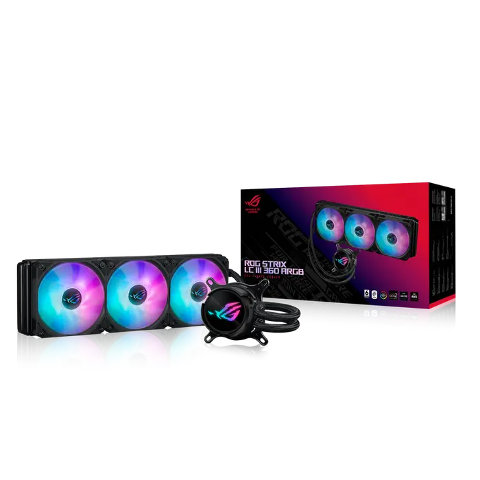 Cooler procesor ASUS ROG STRIX LC III 360 ARGB Cooler procesor ASUS ROG STRIX LC III 360 ARGB
