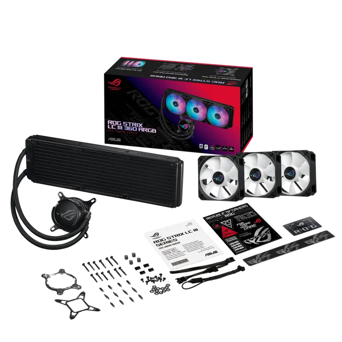 Cooler procesor ASUS ROG STRIX LC III 360 ARGB Cooler procesor ASUS ROG STRIX LC III 360 ARGB