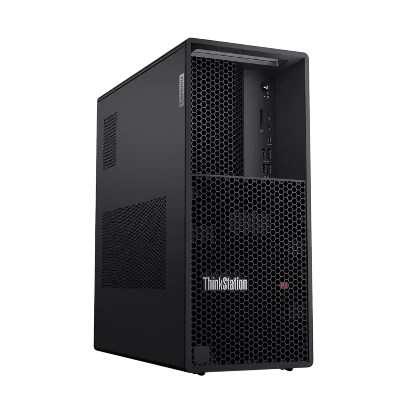 Lenovo ThinkStation P3 Gen 2 Tower Black (Ultra 5 245K 4.2-5.2GHz, 32GB RAM, 1TB SSD, CR, NVIDIA RTX Lenovo ThinkStation P3 Gen 2 Tower Black (Ultra 5 245K 4.2-5.2GHz, 32GB RAM, 1TB SSD, CR, NVIDIA RTX