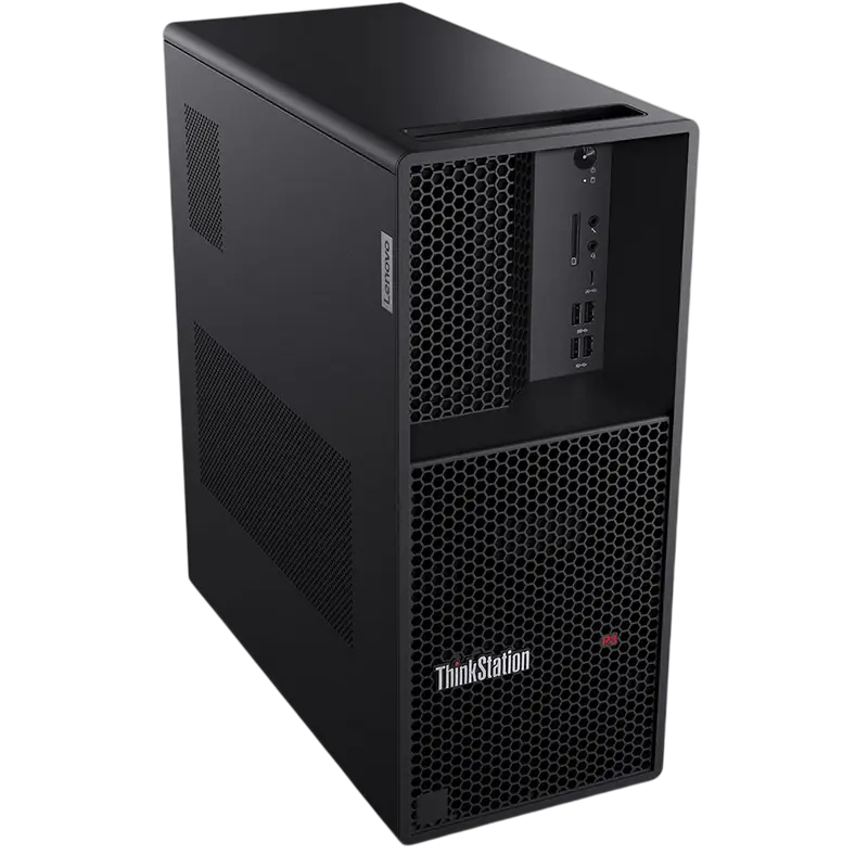 Lenovo ThinkStation P3 Gen 2 Tower Black (Ultra 5 245K 4.2-5.2GHz, 32GB RAM, 1TB SSD, CR, NVIDIA RTX Lenovo ThinkStation P3 Gen 2 Tower Black (Ultra 5 245K 4.2-5.2GHz, 32GB RAM, 1TB SSD, CR, NVIDIA RTX