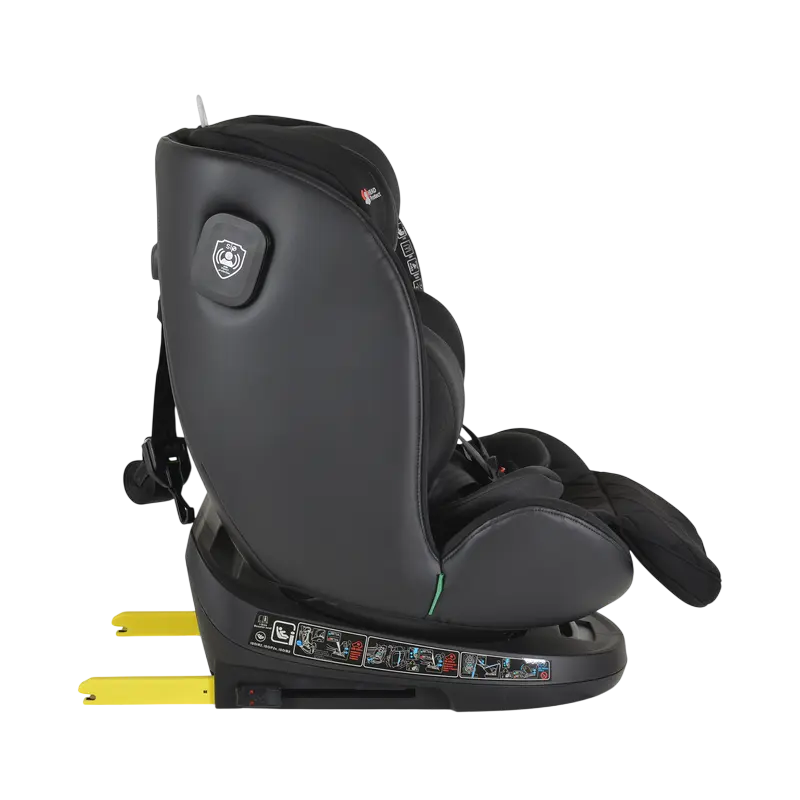 Scaun auto Cangaroo Castor 40-150cm black 3801005151844 Scaun auto Cangaroo Castor 40-150cm black 3801005151844