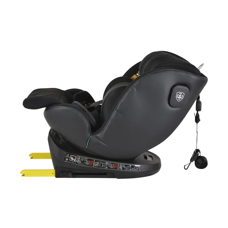 Scaun auto Cangaroo Castor 40-150cm black 3801005151844 Scaun auto Cangaroo Castor 40-150cm black 3801005151844