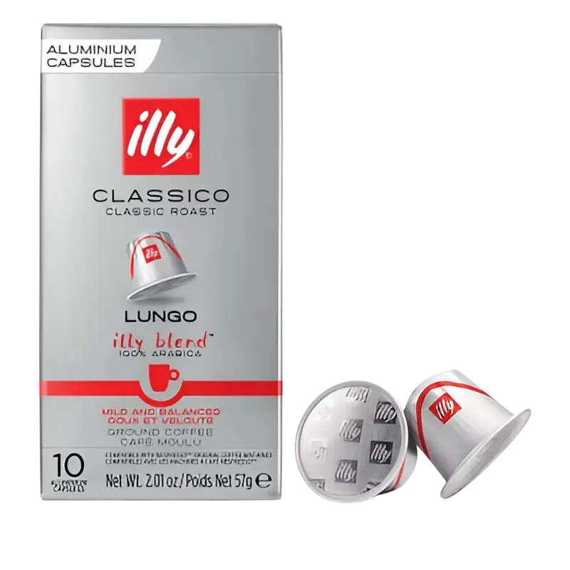 Cafea Illy Espresso Classico Lungo, 10 buc Cafea Illy Espresso Classico Lungo, 10 buc
