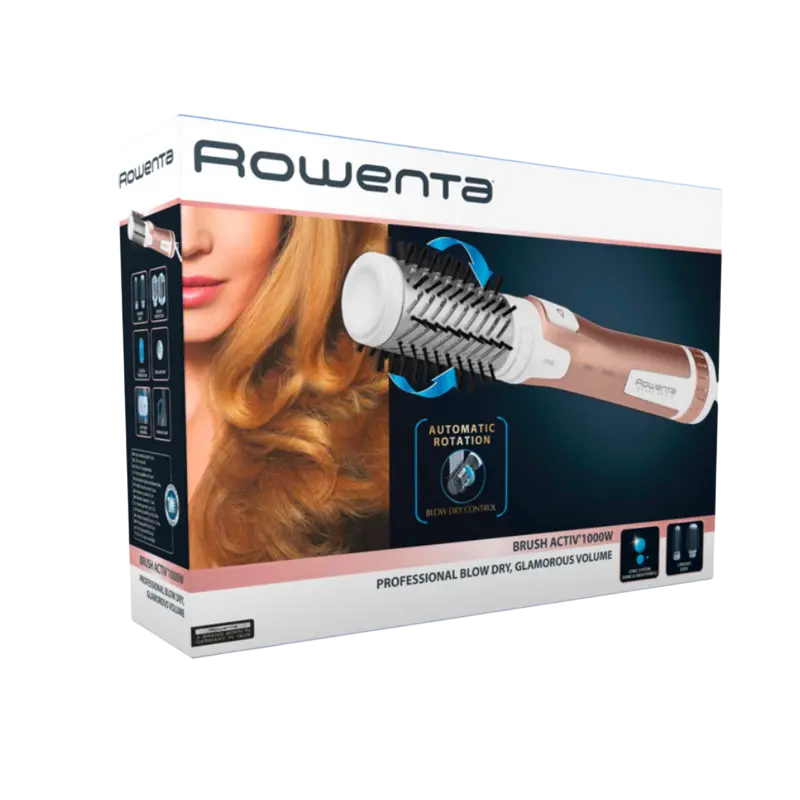 Uscător de păr-perie Rowenta CF9520F0, 1000W, Aur | Alb Uscător de păr-perie Rowenta CF9520F0, 1000W, Aur | Alb