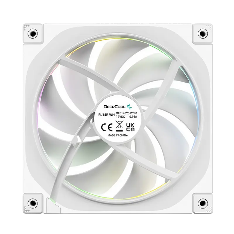 PC Case Fan Deepcool FL14 Reversed ARGB 140x140x25mm, ≤31.46 dB, 66,59CFM, 500-1700RPM, PWM, Hydro B PC Case Fan Deepcool FL14 Reversed ARGB 140x140x25mm, ≤31.46 dB, 66,59CFM, 500-1700RPM, PWM, Hydro B