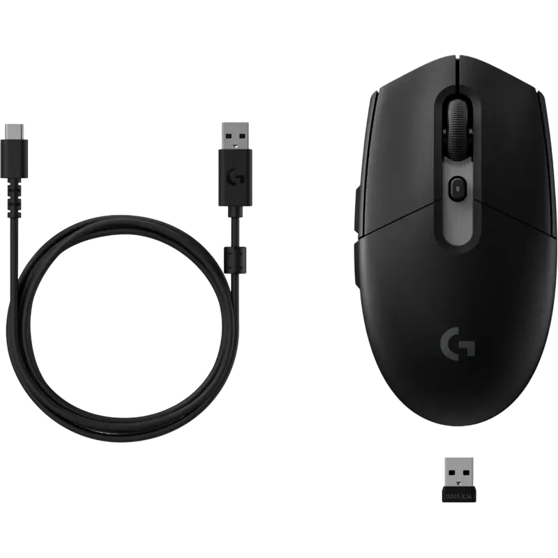 Gaming Wireless Mouse Logitech G305 X SUPERLIGHT BLACK 2.4GHZ Gaming Wireless Mouse Logitech G305 X SUPERLIGHT BLACK 2.4GHZ