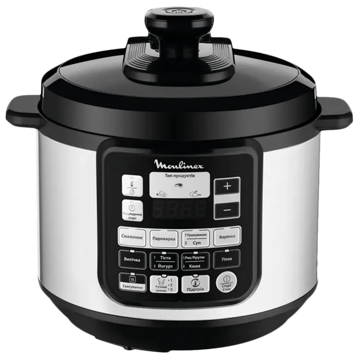 Aparat de gătit multifuncțional Moulinex CE620D34, Negru / Oțel Inoxidabil Aparat de gătit multifuncțional Moulinex CE620D34, Negru / Oțel Inoxidabil