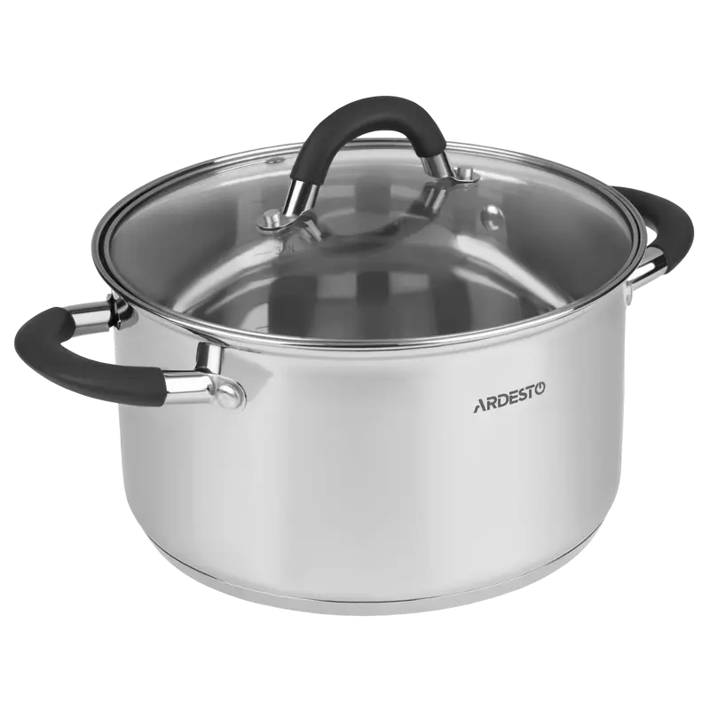 Cratiță Ardesto AR1947CS, 4,4L, 22cm, Oțel inoxidabil Cratiță Ardesto AR1947CS, 4,4L, 22cm, Oțel inoxidabil