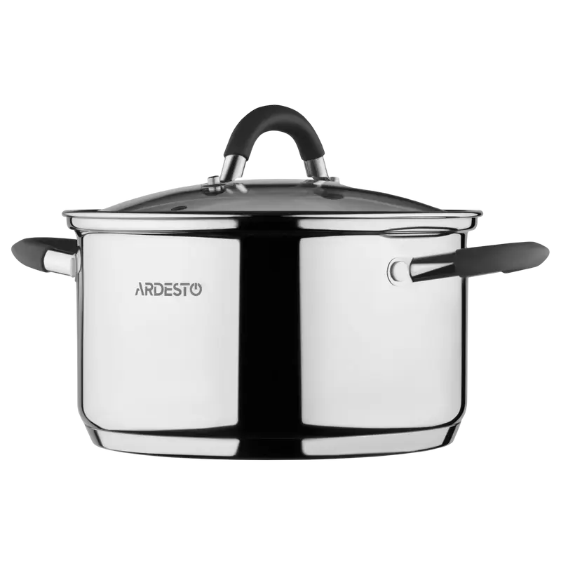 Cratiță Ardesto AR1947CS, 4,4L, 22cm, Oțel inoxidabil Cratiță Ardesto AR1947CS, 4,4L, 22cm, Oțel inoxidabil
