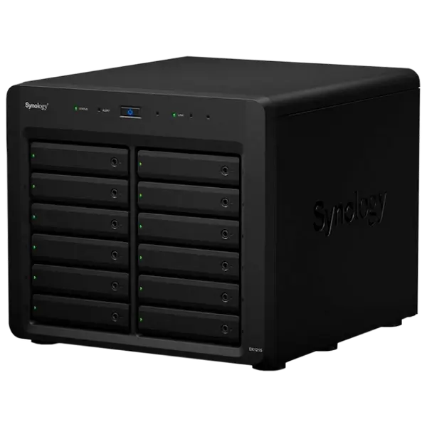 Extensie NAS SYNOLOGY DX1215, Negru Extensie NAS SYNOLOGY DX1215, Negru
