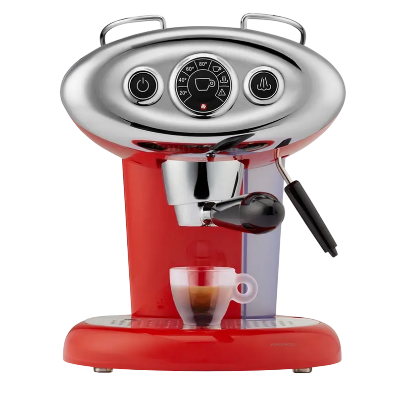 Cafetiera cu capsule illy X 7.1, 1200W, Roșu