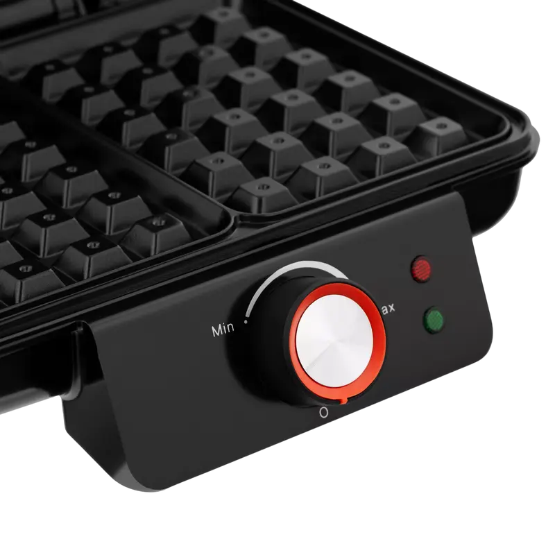 Aparat pentru vafe Ardesto SM-L100LWAFFL, Negru Aparat pentru vafe Ardesto SM-L100LWAFFL, Negru