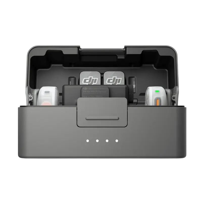 DJI Mic Mini 2S (2TX + 1RX + Charging Case), Black DJI Mic Mini 2S (2TX + 1RX + Charging Case), Black