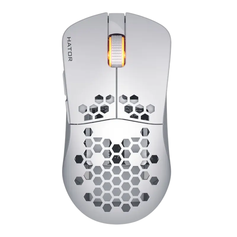 Mouse Wireless HATOR Stellar, Alb Mouse Wireless HATOR Stellar, Alb