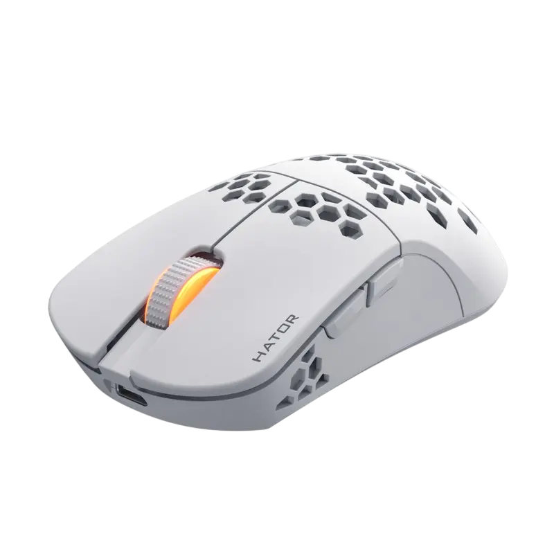 Mouse Wireless HATOR Stellar, Alb Mouse Wireless HATOR Stellar, Alb