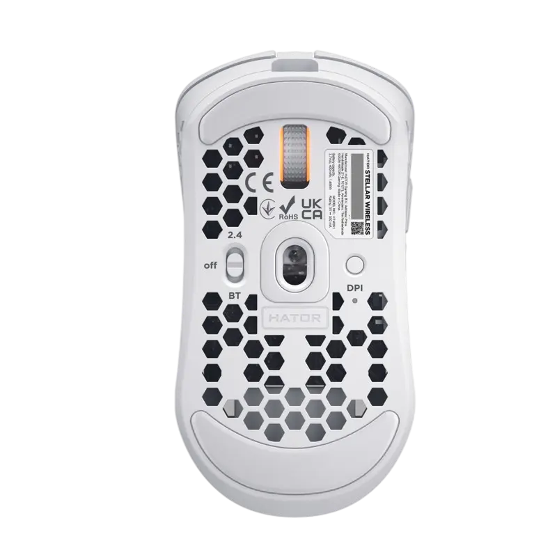 Mouse Wireless HATOR Stellar, Alb Mouse Wireless HATOR Stellar, Alb