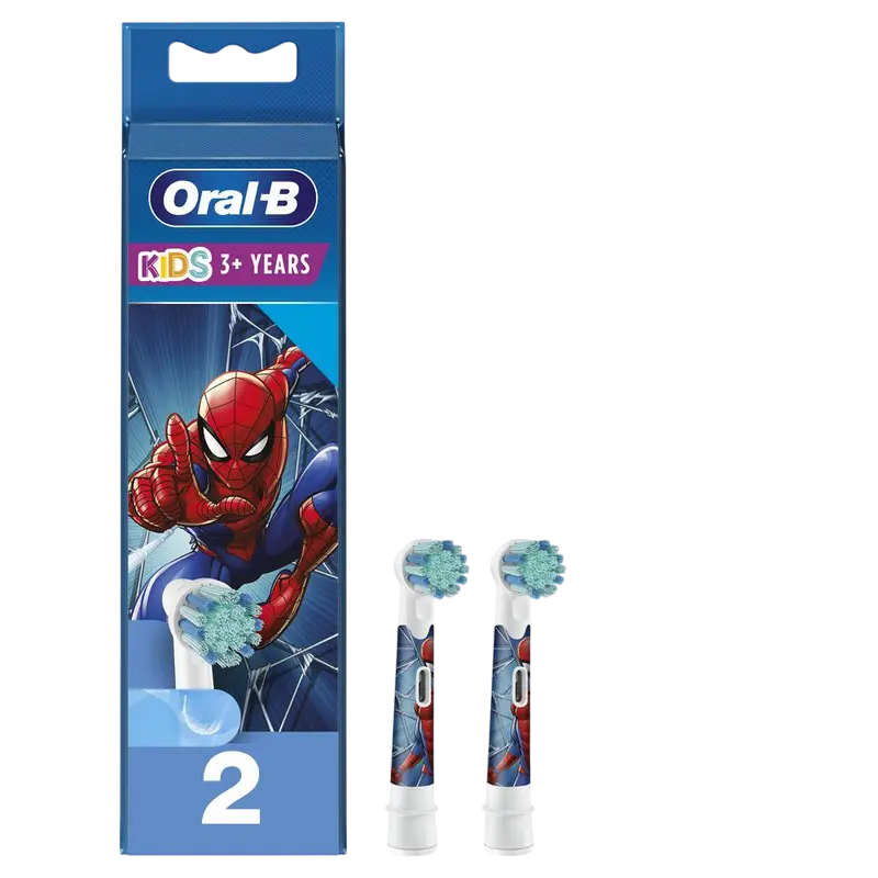 Duză pentru periuța de dinți electrică Oral-B EB10-2 Spider-Man, Albastru | Roșu Duză pentru periuța de dinți electrică Oral-B EB10-2 Spider-Man, Albastru | Roșu
