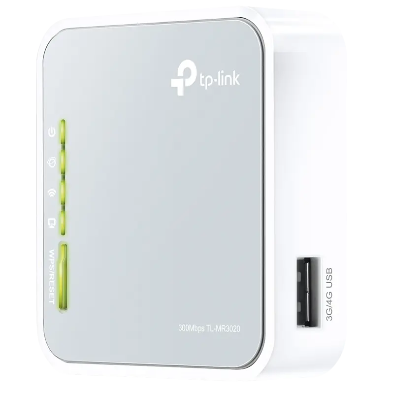 Беспроводной маршрутизатор TP-LINK TL-MR3020, 3G, 4G, Белый Беспроводной маршрутизатор TP-LINK TL-MR3020, 3G, 4G, Белый
