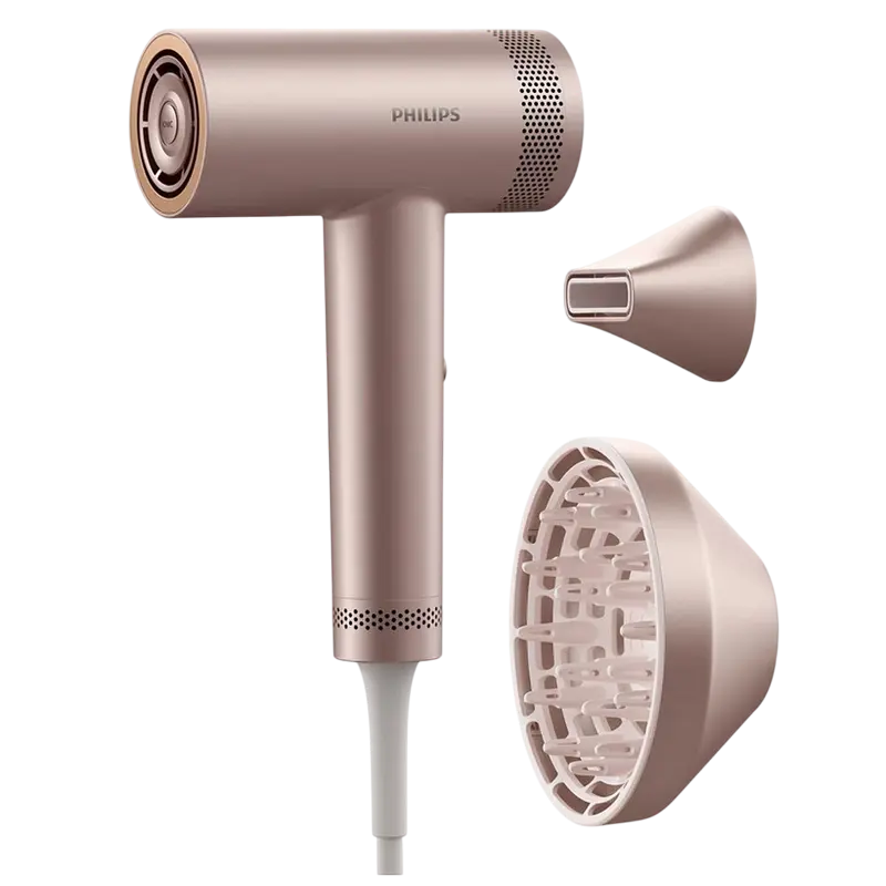 Фен Philips BHD837/10, 1400Вт, Розовый Фен Philips BHD837/10, 1400Вт, Розовый