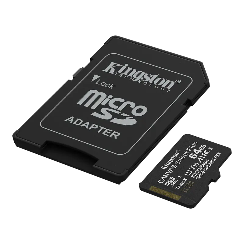 Карта памяти Kingston Canvas Select Plus, 64Гб (SDCS3/64GB) Карта памяти Kingston Canvas Select Plus, 64Гб (SDCS3/64GB)