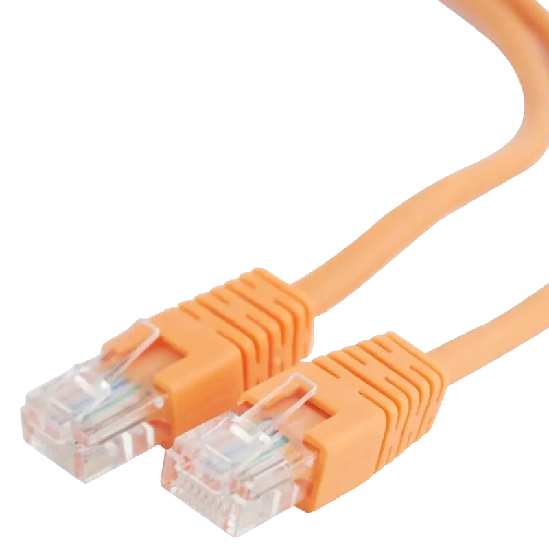 Patch cord Cablexpert PP12-0.5M/O, CAT5e UTP, 0,5m, Portocaliu Patch cord Cablexpert PP12-0.5M/O, CAT5e UTP, 0,5m, Portocaliu