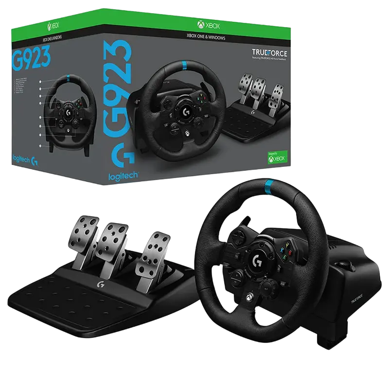 Volan Gaming Logitech G923, Negru Volan Gaming Logitech G923, Negru