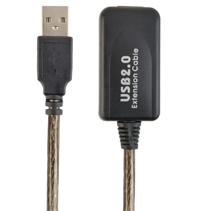 Cablu prelungitor Cablexpert UAE-01-5M, USB Type-A (M)/USB Type-A (F), 5m, Negru Cablu prelungitor Cablexpert UAE-01-5M, USB Type-A (M)/USB Type-A (F), 5m, Negru