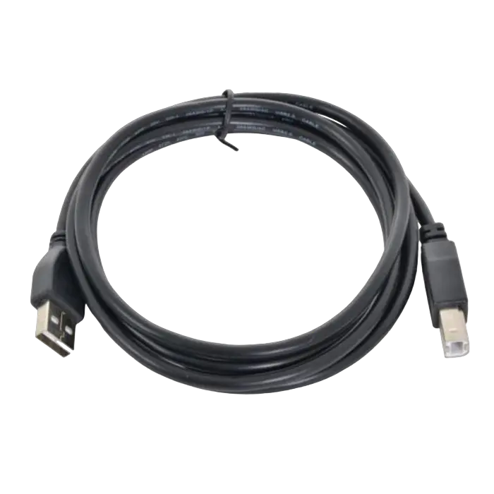 Cablu de comunicație Gembird CCF-USB2-AMBM-6, USB Type-A/USB Type-B, 1,8m, Negru Cablu de comunicație Gembird CCF-USB2-AMBM-6, USB Type-A/USB Type-B, 1,8m, Negru