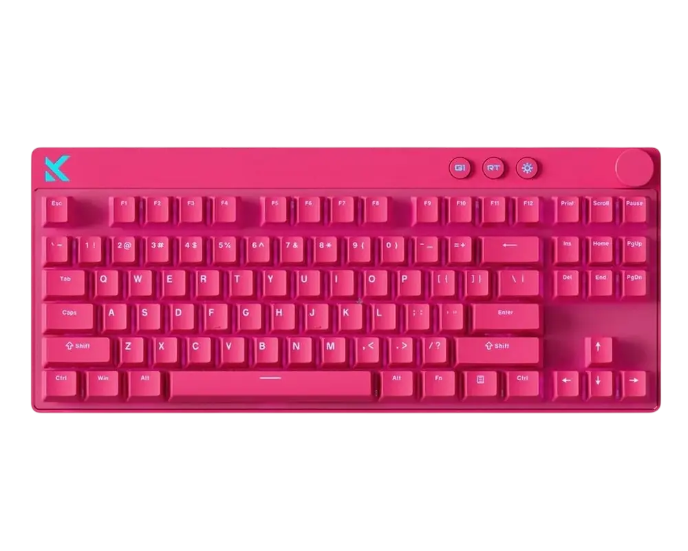 Клавиатура MCHOSE Mix 87, Проводное, Rose Red