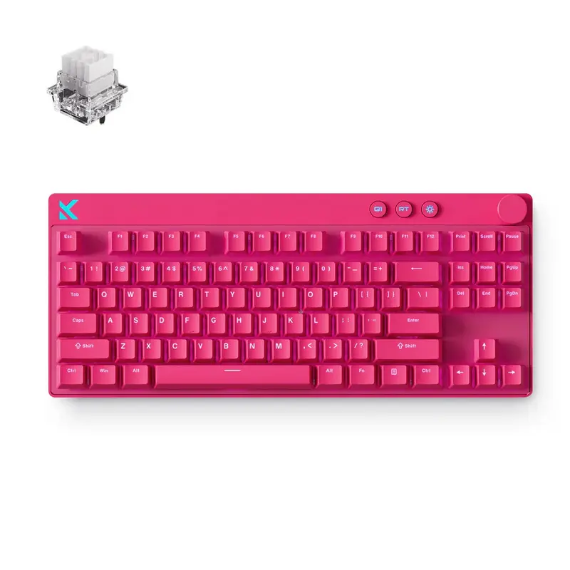 Клавиатура MCHOSE Mix 87, Проводное, Rose Red Клавиатура MCHOSE Mix 87, Проводное, Rose Red