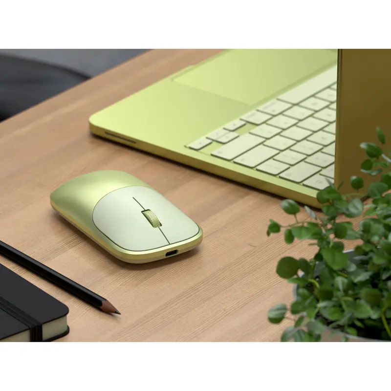 Wireless Mouse Satechi Slim EX, 3 buttons, Ambidextrous, Rechargeable, Bluetooth 5.0, Citrus Wireless Mouse Satechi Slim EX, 3 buttons, Ambidextrous, Rechargeable, Bluetooth 5.0, Citrus