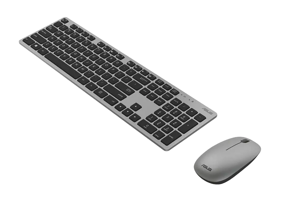 Set Tastatură + Mouse ASUS W5000, Fără fir, Gri Set Tastatură + Mouse ASUS W5000, Fără fir, Gri