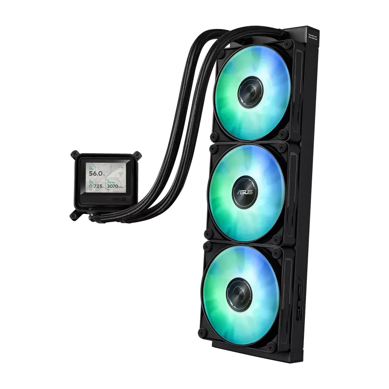 Кулер для процессора ASUS MAX GAMING LC 360 ARGB LCD Кулер для процессора ASUS MAX GAMING LC 360 ARGB LCD