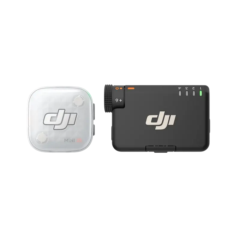 DJI Mic Mini 2S (1 TX + 1 RX), Black DJI Mic Mini 2S (1 TX + 1 RX), Black