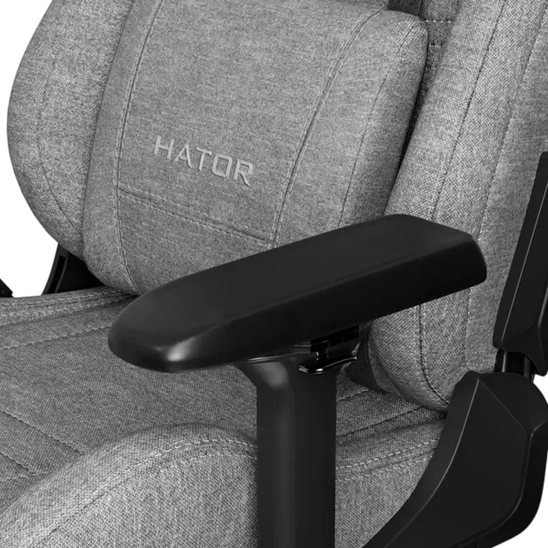 HATOR Arc Fabric Gaming Chair Stone Gray HATOR Arc Fabric Gaming Chair Stone Gray