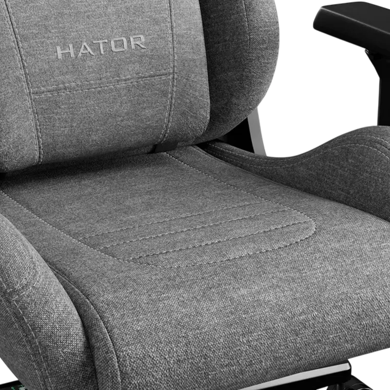 HATOR Arc Fabric Gaming Chair Stone Gray HATOR Arc Fabric Gaming Chair Stone Gray