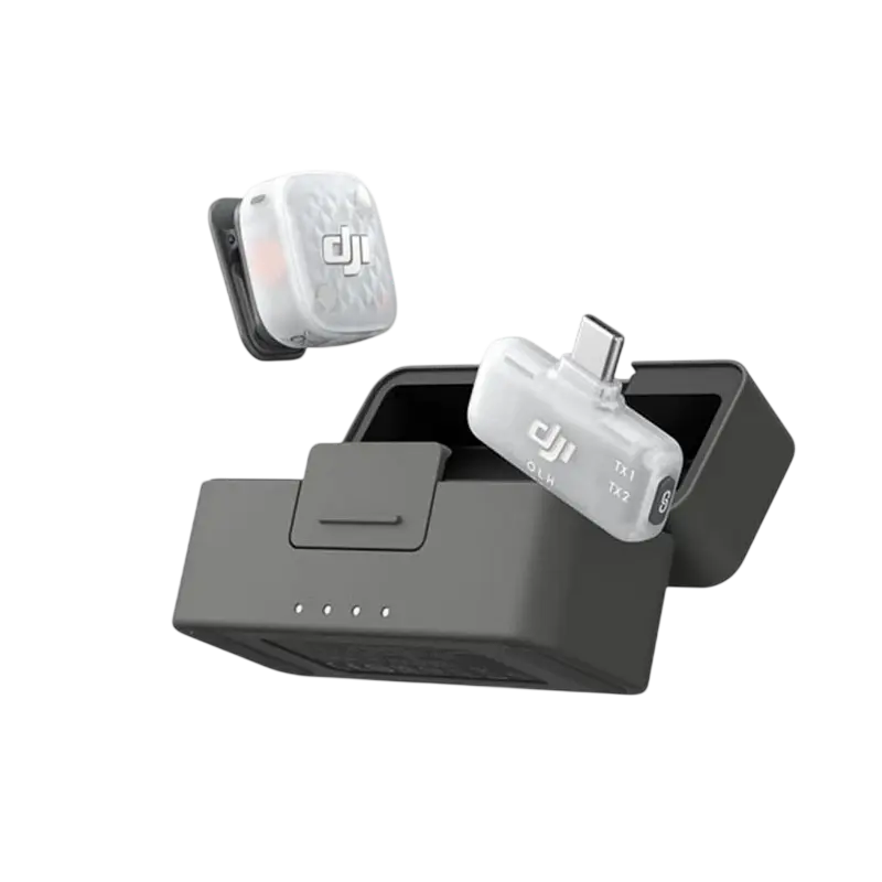 DJI Mic Mini 2S (1 TX + 1 Mobile RX + Charging Case), Black DJI Mic Mini 2S (1 TX + 1 Mobile RX + Charging Case), Black