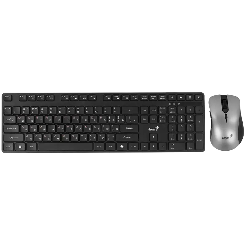 Set Tastatură + Mouse Genius KM-8216S, Fără fir, Negru Set Tastatură + Mouse Genius KM-8216S, Fără fir, Negru